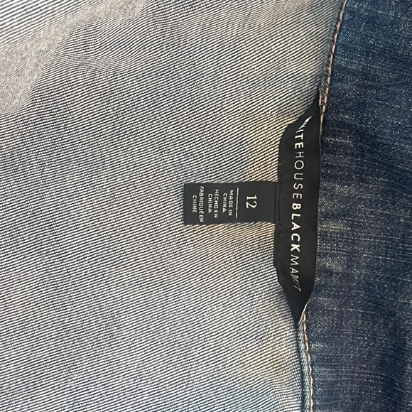 Denim Jacket with Button Details - Picture 3 of 3